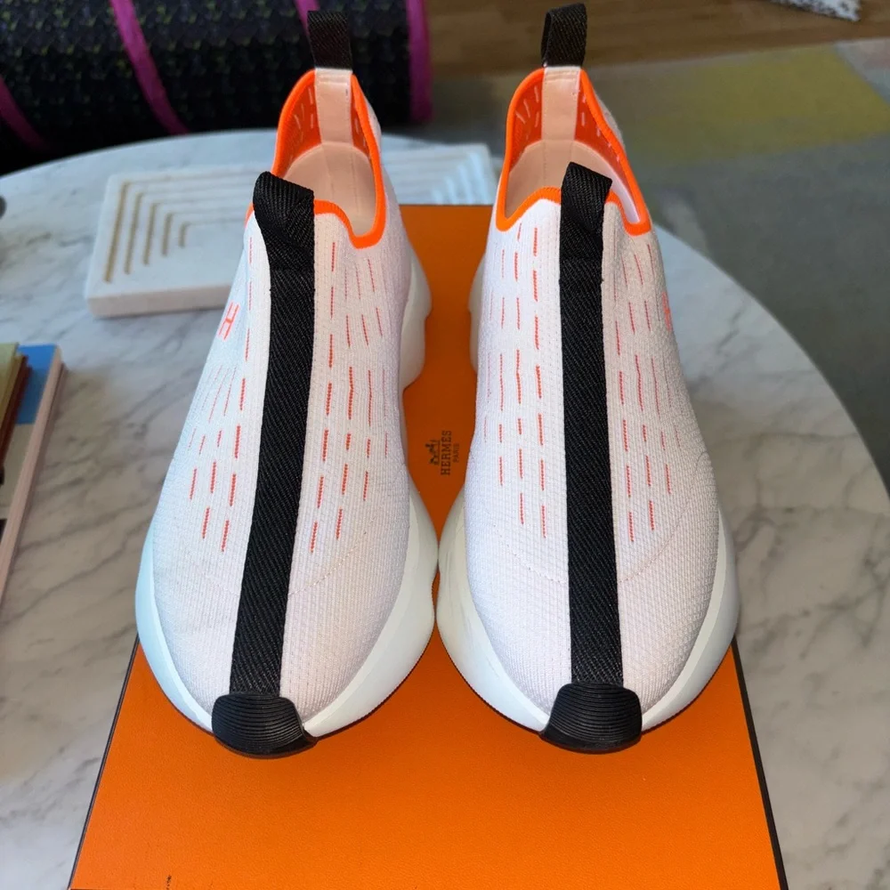 Hermes Eclair Maille Slip On Sneaker - Picture 2 of 16